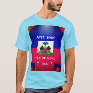 Camiseta Haiti Na Copa Do Mundo 2026