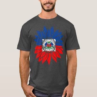 Camiseta Haiti Sunflower Haiti Prêmio Haitiano