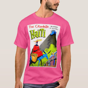 Camiseta Haiti Vintage A Publicidade Do Viagem De Citadelle