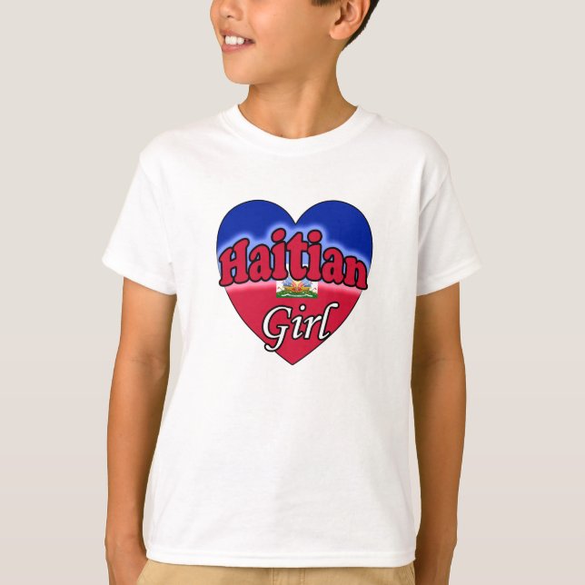 Camiseta Haitian Girl (Frente)