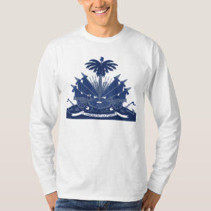 Camiseta Haitiano - camisola da brasão