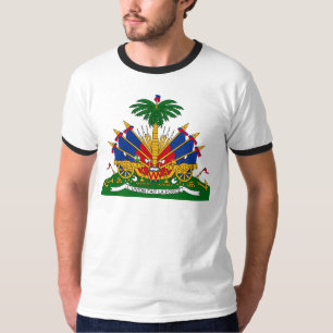 Camiseta Haitiano - t-shirt da brasão