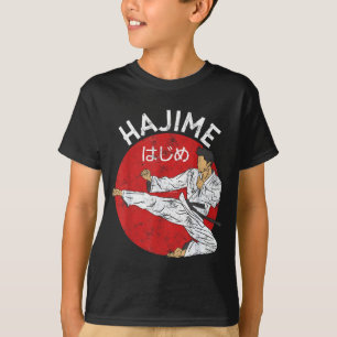 Camiseta Hajime Cultura Japonesa Artes Marciais Wrestling