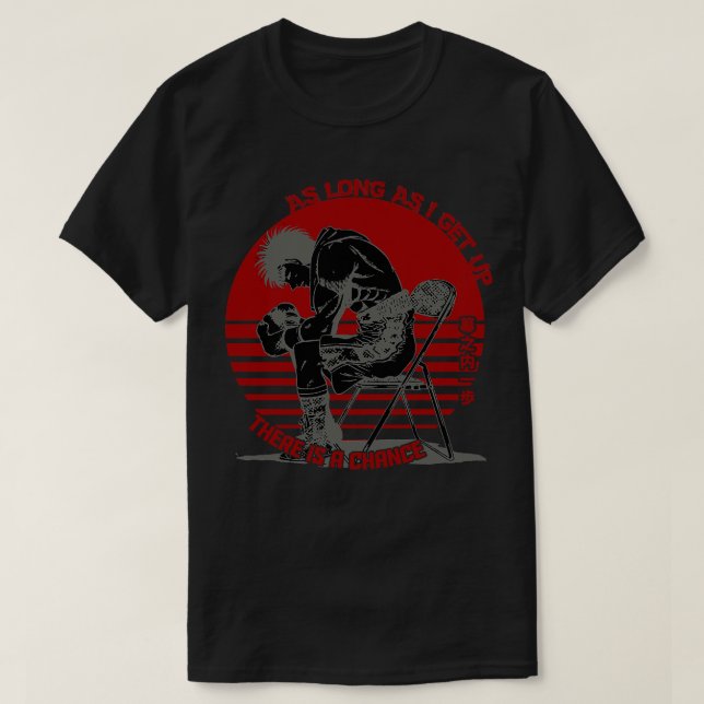 Camiseta Hajime no Ippo TShirt (Frente do Design)
