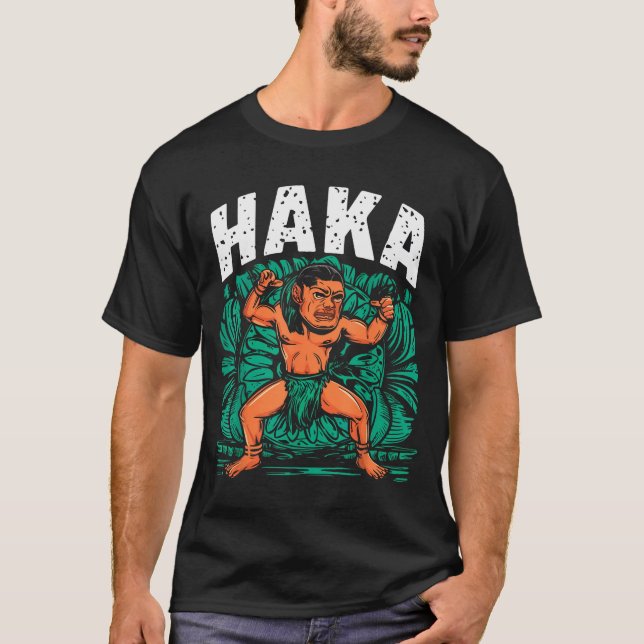 Camiseta Haka Dance Funny Maori Dance Culture Outfit  (Frente)