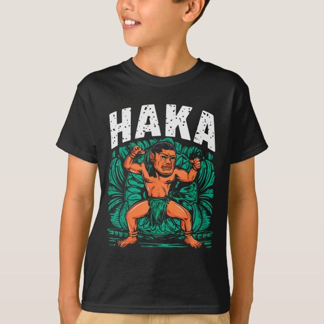 Camiseta Haka Dance Funny Maori Dance Culture Outfit  (Frente)