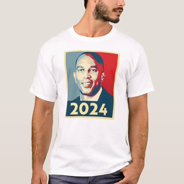 Camiseta Hakeem Jeffries 2024 T-Shirt (Frente)