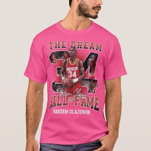 Camiseta Hakeem Olajuwon A Legenda De Sonho Houston