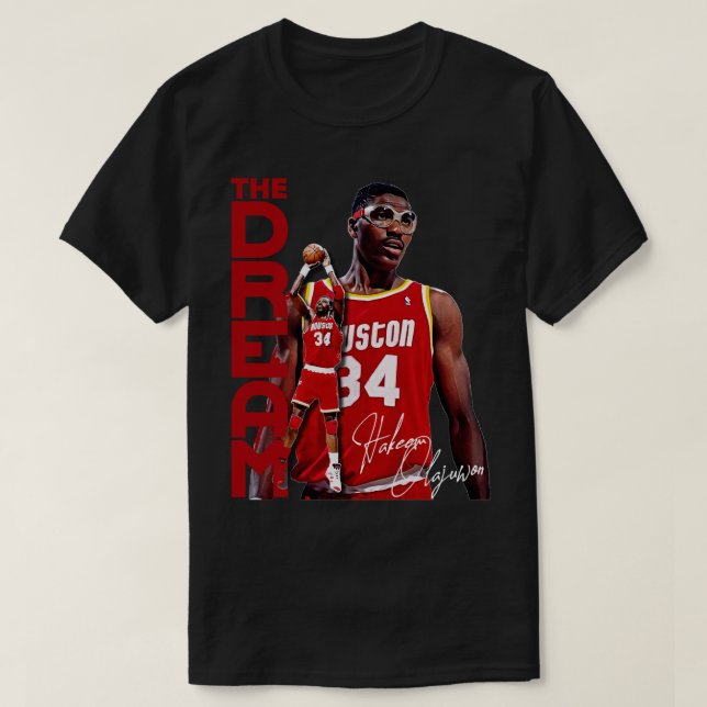 Camiseta Hakeem 'The Dream' Hommage à Olajuwon (Frente do Design)