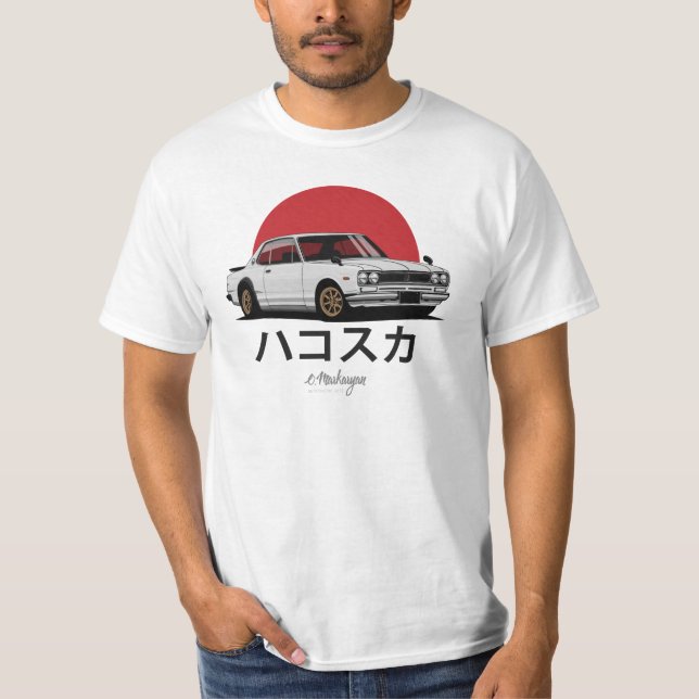 Camiseta Hakosuka 2000GTR (Frente)