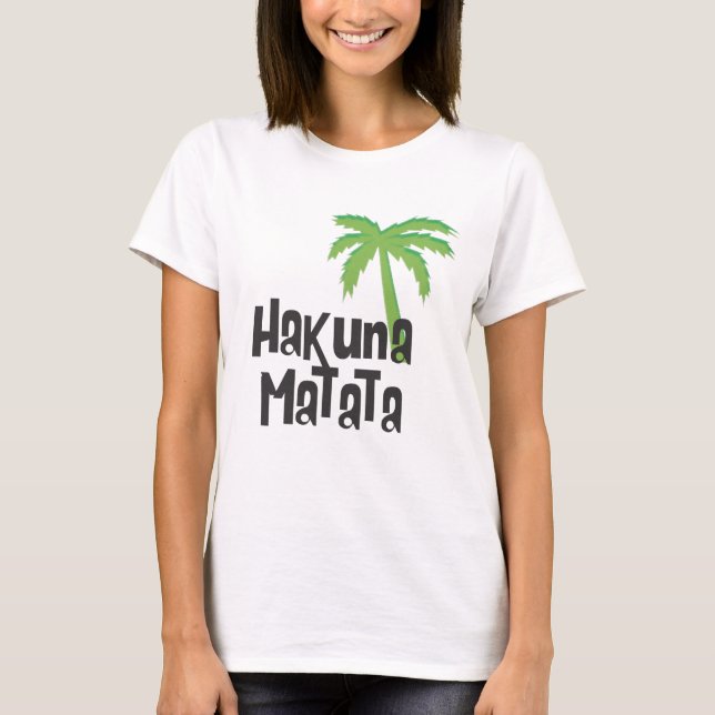 Camiseta Hakuna Matata (Frente)