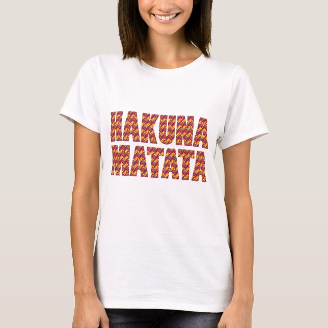 Camiseta Hakuna Matata (Frente)