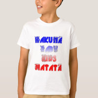 Hakuna Matata Baby & Kids: Design de cor francesa