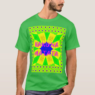 Camiseta Hakuna Matata Belo Design Incrível Colo