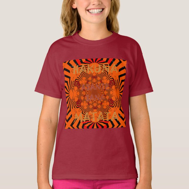 Camiseta Hakuna Matata - Excepcional Obrigado (Frente)