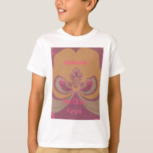 Camiseta Hakuna Matata Feliz design de corações de Natal
