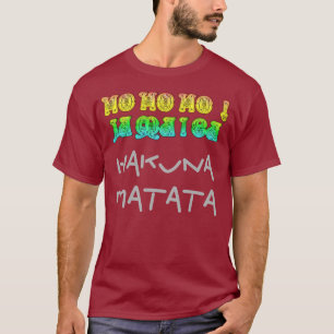 Camiseta Hakuna Matata Jamaica Christmas T-Shirt