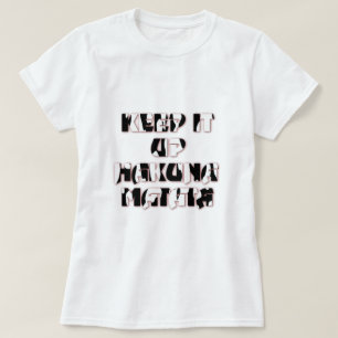 Camiseta Hakuna Matata Mantenha os presentes