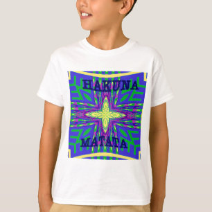 Camiseta Hakuna matata Mombasa Kanga