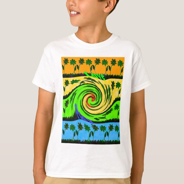Camiseta Hakuna Matata Tsunami Amor Cores de Ondas.png (Frente)