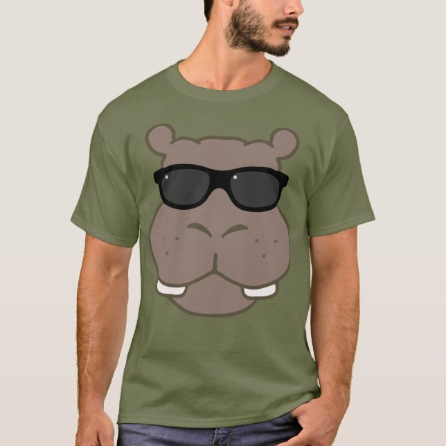 Camiseta Halcyon Hippo Graphic Tee (Fadiga) (Frente)
