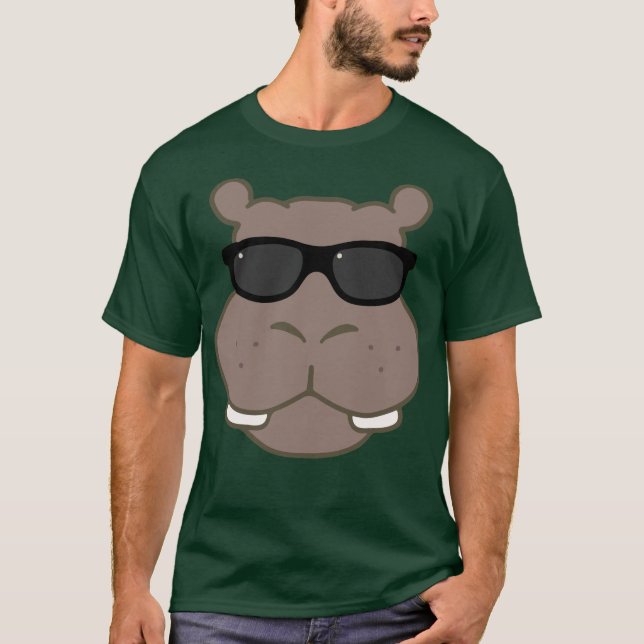 Camiseta Halcyon Hippo Graphic Tee (Floresta Profunda) (Frente)
