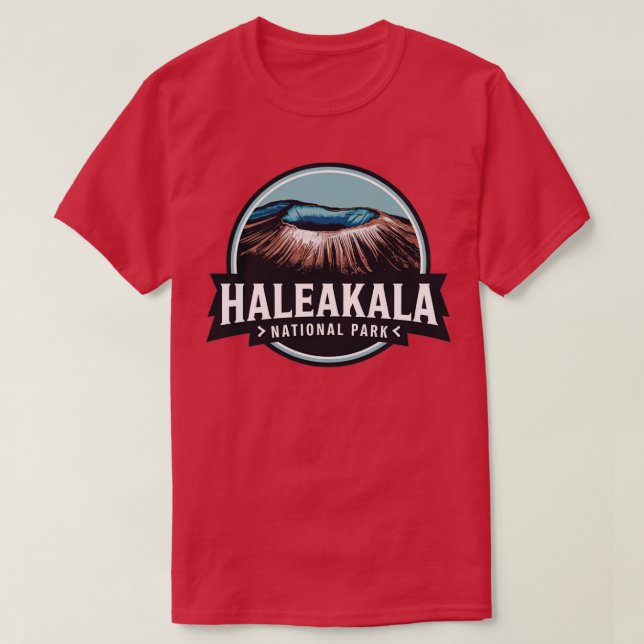 Camiseta Haleakala Hawaii (Frente do Design)
