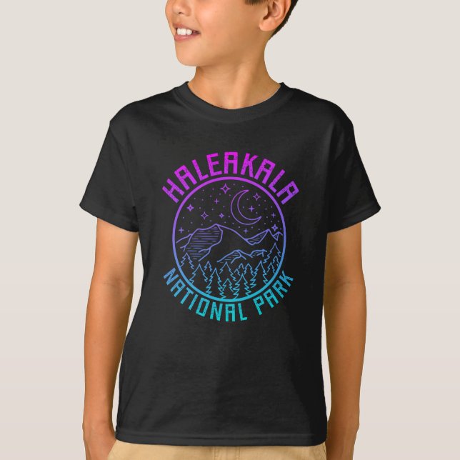 Camiseta Haleakala National Park Hawaii EUA Gradient (Frente)