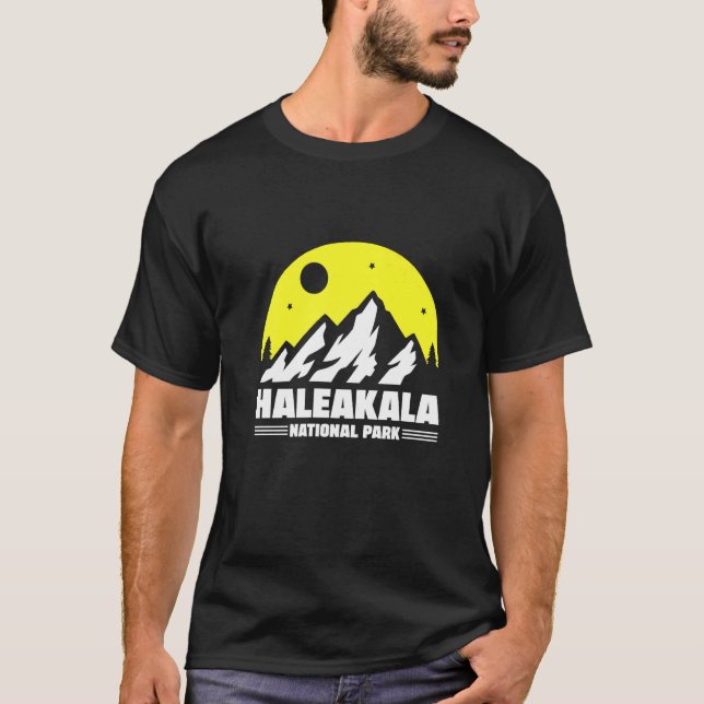 Camiseta Haleakala National Park Hiking Maui Hawaii Vacatio (Frente)
