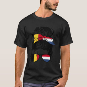 Camiseta Half Belf Dutch Roots Bélgica Países Baixos