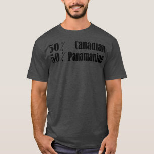 Camiseta Half Canadense Half Panamanian Mix