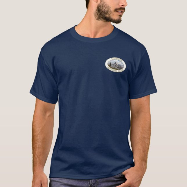 Camiseta Half Dome no Parque Nacional de Yosemite, na Calif (Frente)