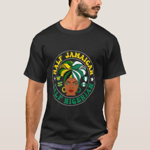Camiseta Half Jamaican Half Nigerian Women Jamaica