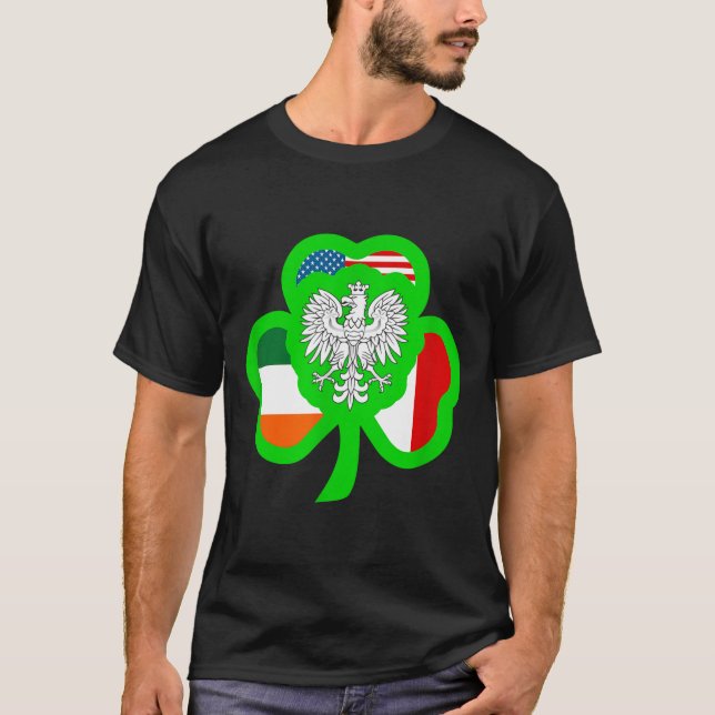 Camiseta Half Lish Half Irish All St.patrick Lish Irish Ame (Frente)