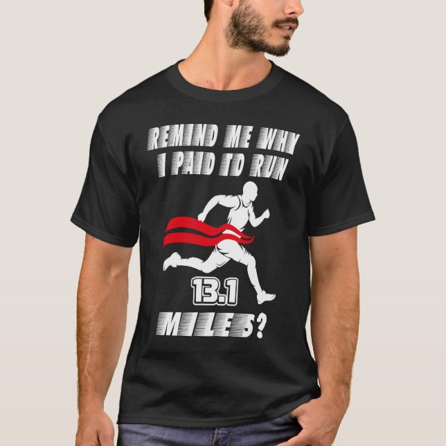 Camiseta Half Marathon 13 1 Running Marathon Sports (Frente)