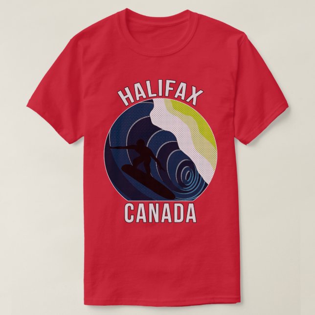 Camiseta Halifax Canadá (Frente do Design)