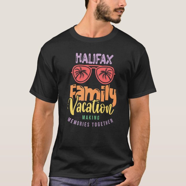 Camiseta Halifax Canada Family Vacching Outfit (Frente)