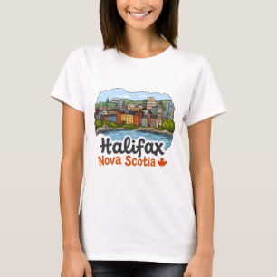 Camiseta Halifax Nova Scotia Linda Vista Orgulho