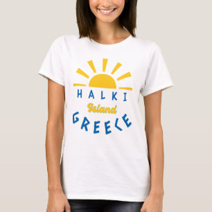 Camiseta Halki Island, Grécia - Sunshine Women's