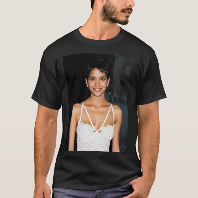 Camiseta Halle Berry - Poster   (Frente)