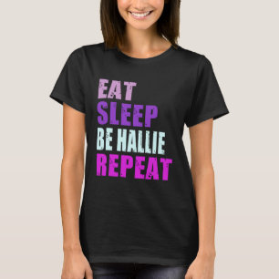 Camiseta Hallie Come Sleep Be Repete Hallie