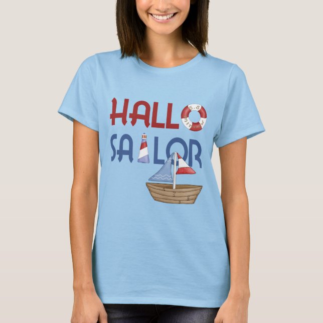 Camiseta Hallo Sailor (Frente)