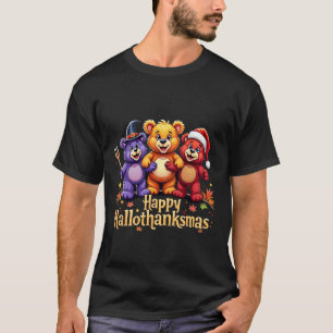 Camiseta Hallothanksmas Bears Tee Halloween Ch