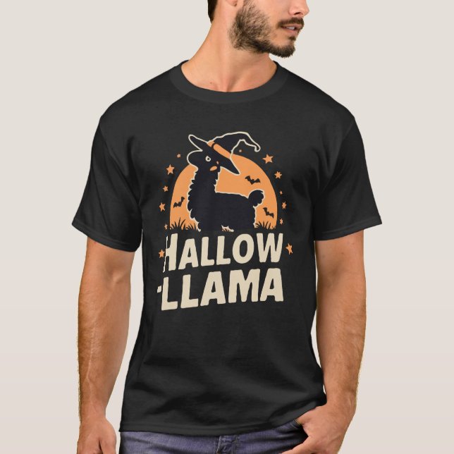 Camiseta Hallow-Llama (Frente)