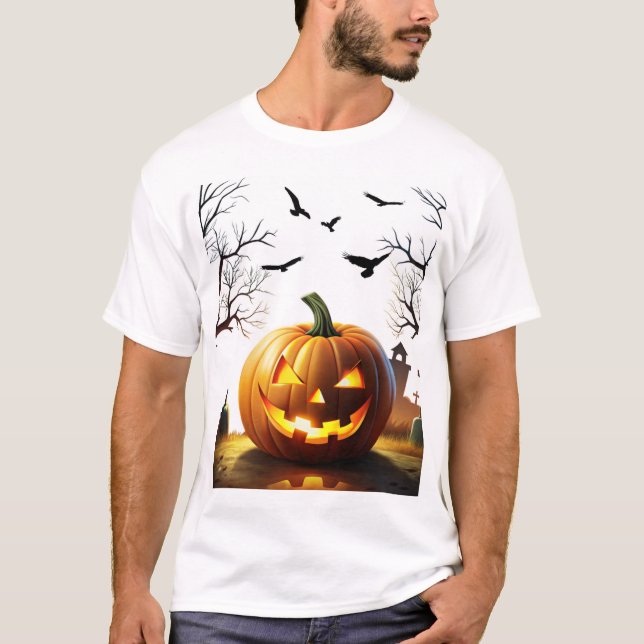 Camiseta Halloween. (Frente)