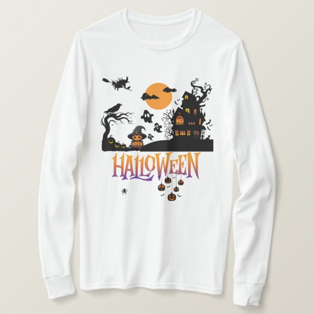 Camiseta Halloween (Frente do Design)