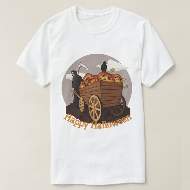 Camiseta Halloween (Frente do Design)