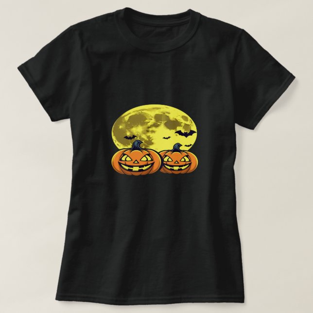 Camiseta Halloween (Frente do Design)