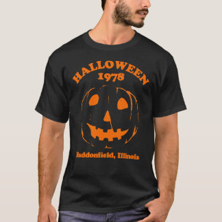 Camiseta Halloween 1978 Holiday Spooky Myers Pumpkin Haddon