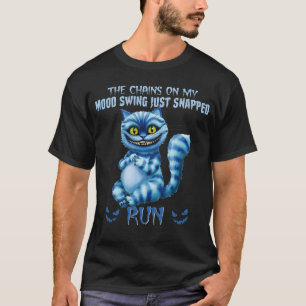 Camiseta Halloween A Corrente No Meu Humor Acabou De Se Enc